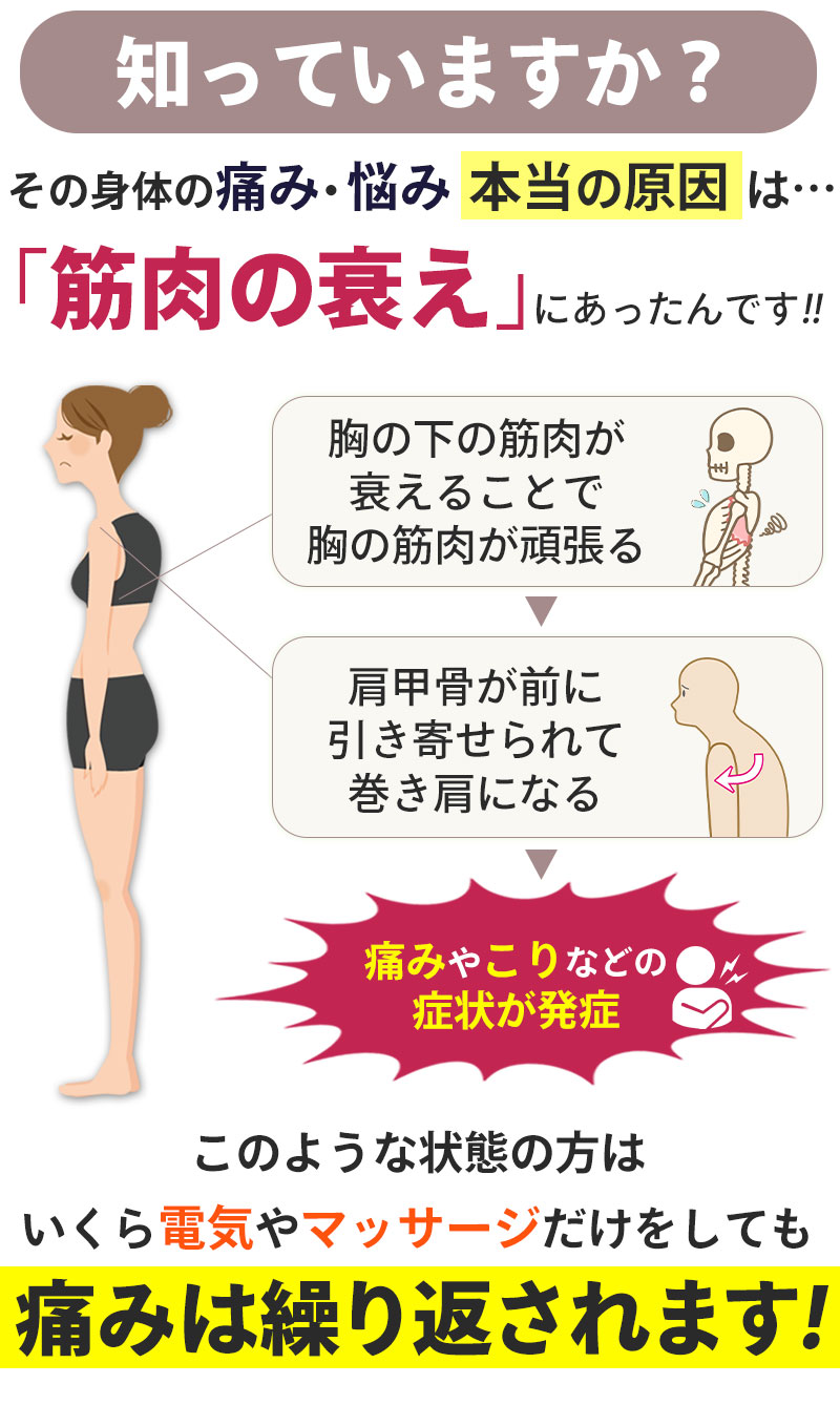 肩こりの本当の原因